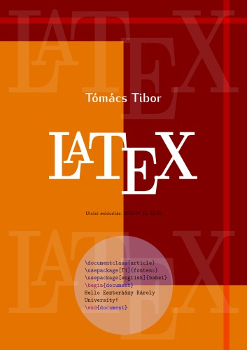 خرید و دانلود نسخه کامل کتاب LaTeX