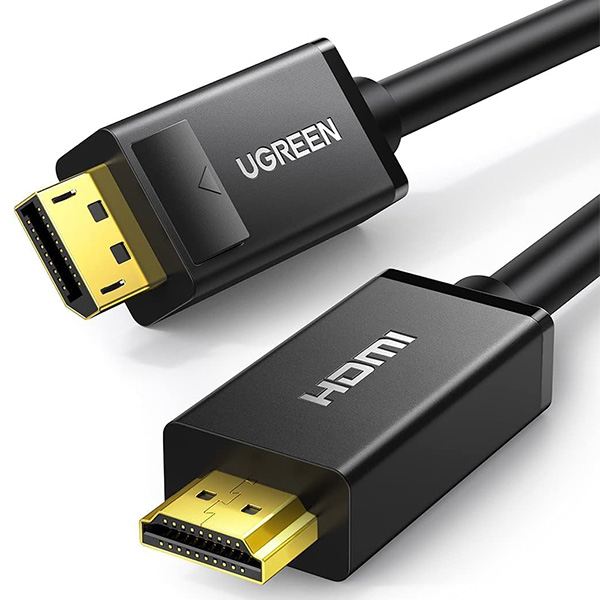 کابل تبدیل DisplayPort به HDMI یوگرین مدل UGREEN DP101-10202 طول 2 متر