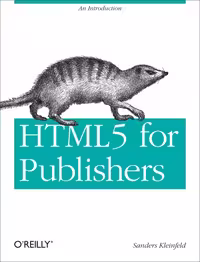 خرید و دانلود نسخه کامل کتاب HTML5 for Publishers