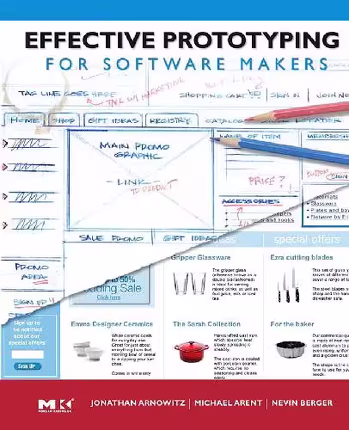 خرید و دانلود نسخه کامل کتاب Effective Prototyping for Software Makers