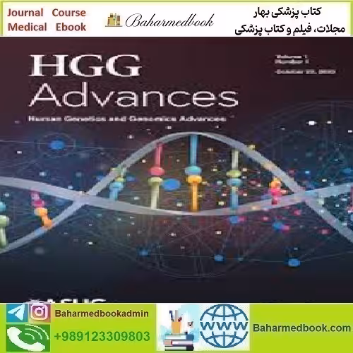 Human Genetics and Genomics Advances Volume 1 Issue 1 20