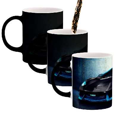 ماگ حرارتی طرح ماشین lamborghini huracan مدل mgph15521