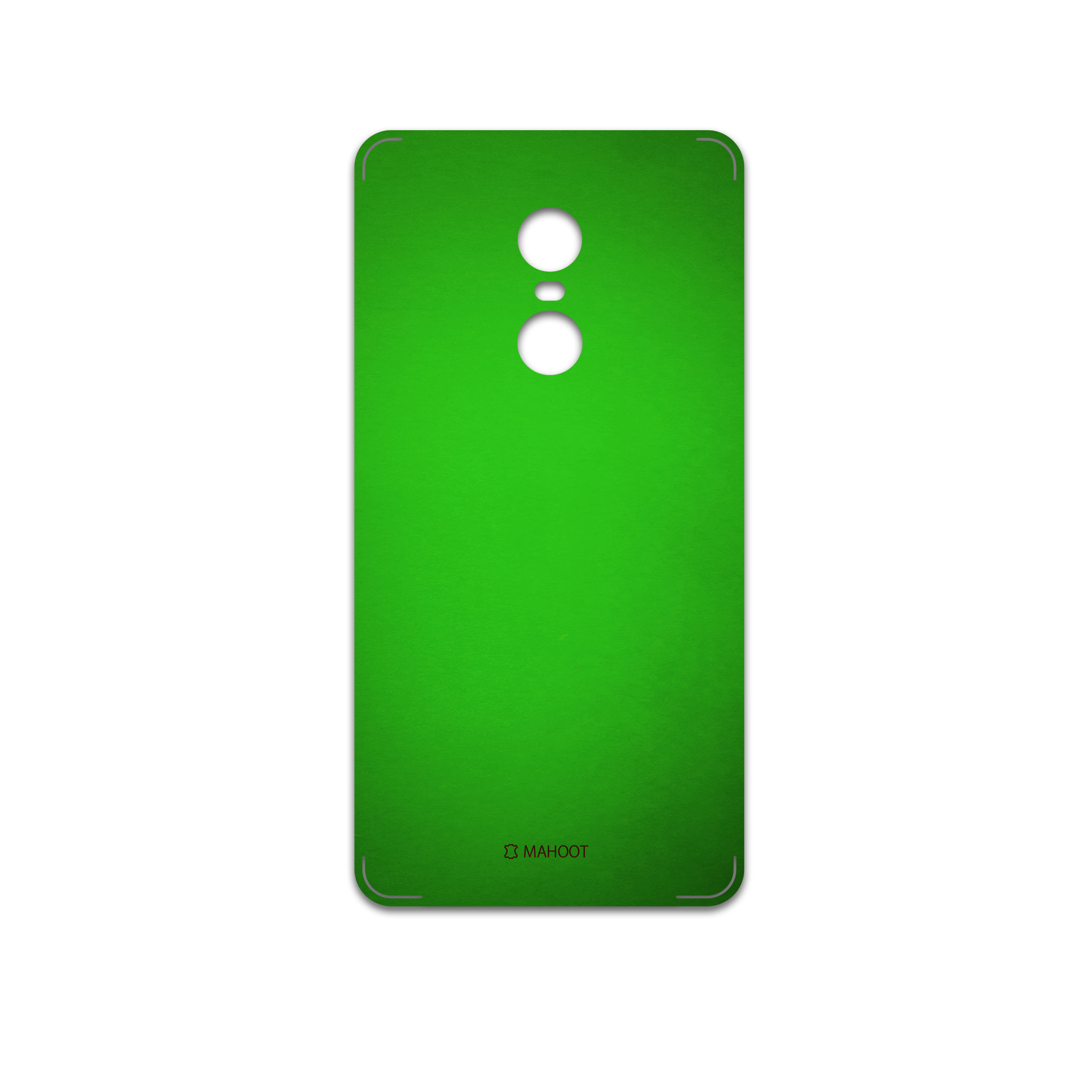 برچسب پوششی ماهوت مدل Metallic-Green مناسب برای گوشی موبایل شیائومی Redmi Note 4
