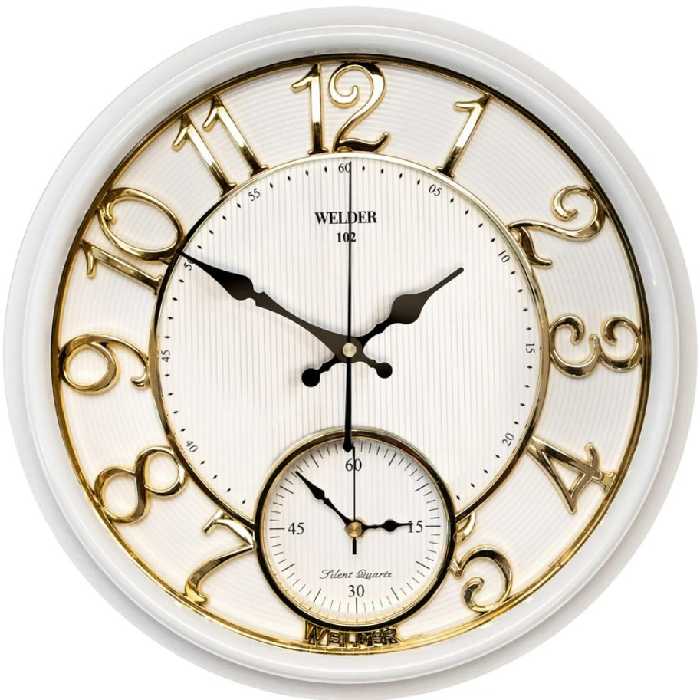 ساعت دیواری ولدر مدل 102-Lساعت دیواری مدرن-ساعت دیواری کلاسیک-ساعت دکوراتیو