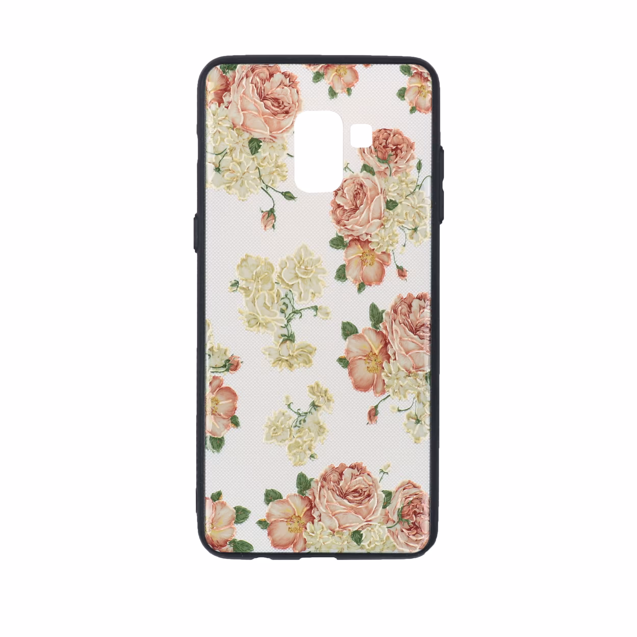 کاور طرح گل کد 09 مناسب برای گوشی موبایل سامسونگ Galaxy A8 Plus /A730