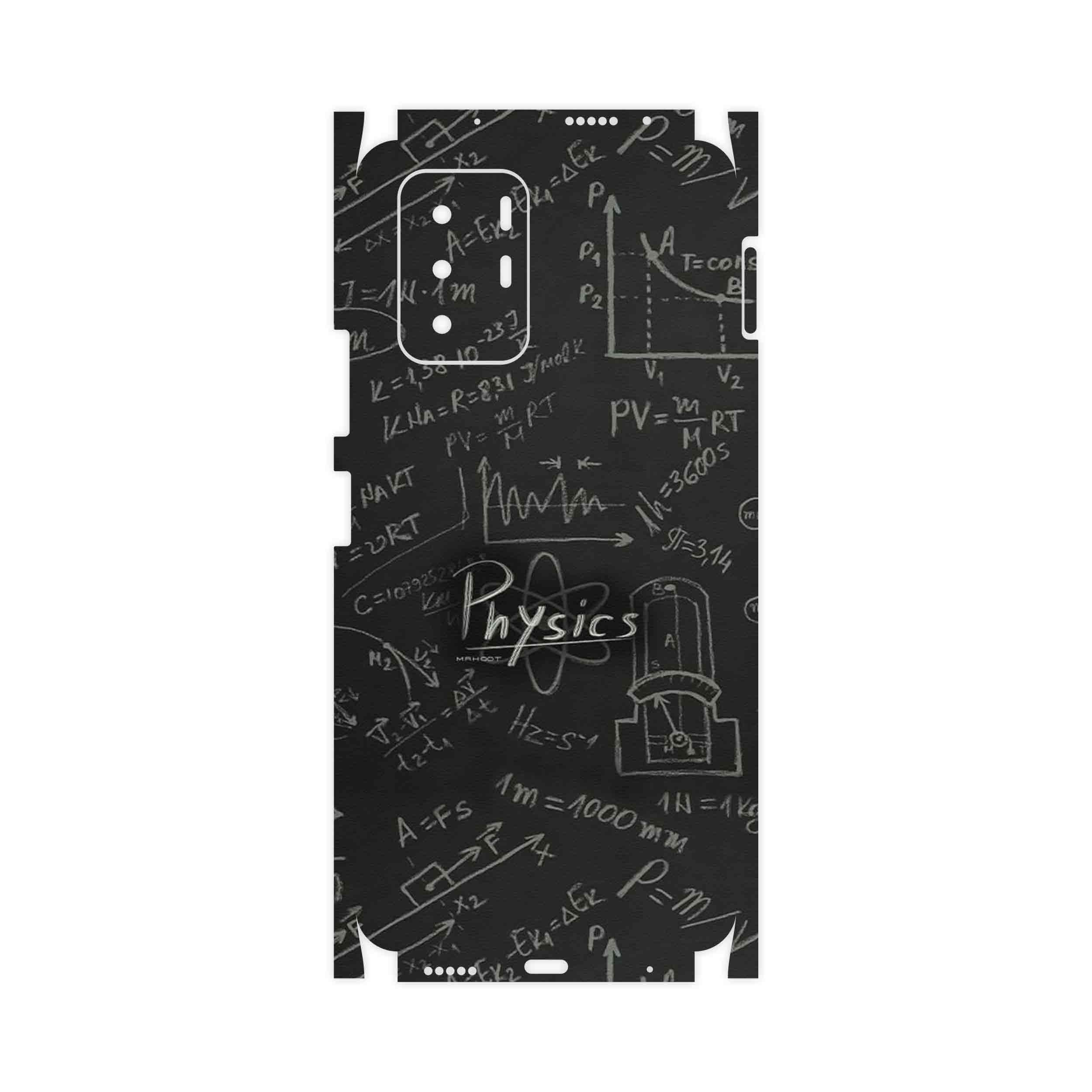 برچسب پوششی ماهوت مدل Physics Science-FullSkin مناسب برای گوشی موبایل شیائومی Poco X3 GT 5G