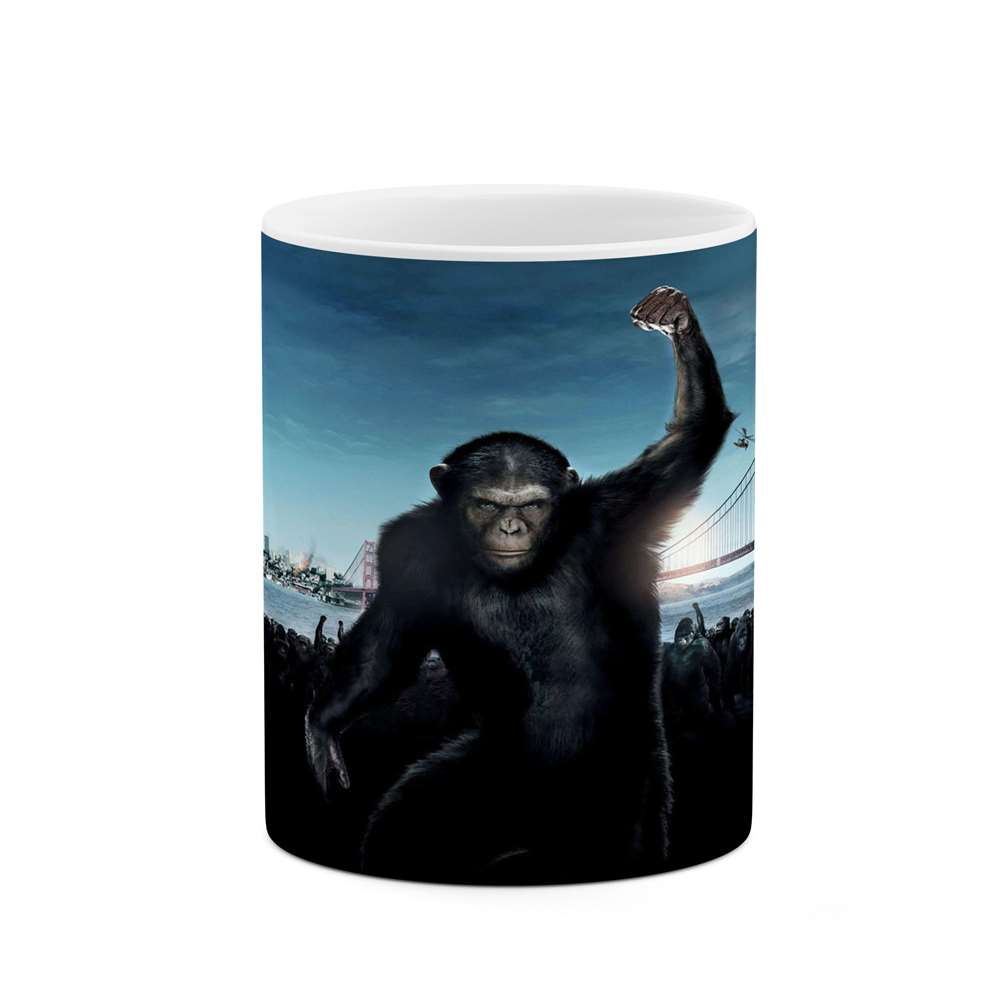 ماگ طرح فیلم سیاره میمون ها  مدل mgp15857