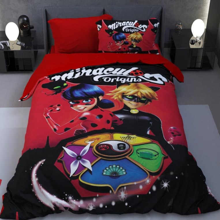 سرویس خواب مدل ladybug کد 107یکنفره 4 تکه