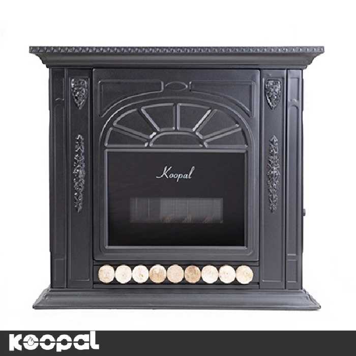 بخاری گازی کوپال 18000 طرح شومینه مدل سریر