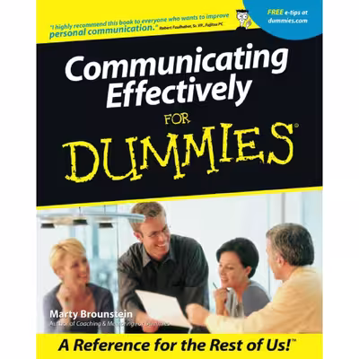 کتاب Communicating Effectively For Dummies اثر Marty Brounstein انتشارات For Dummies