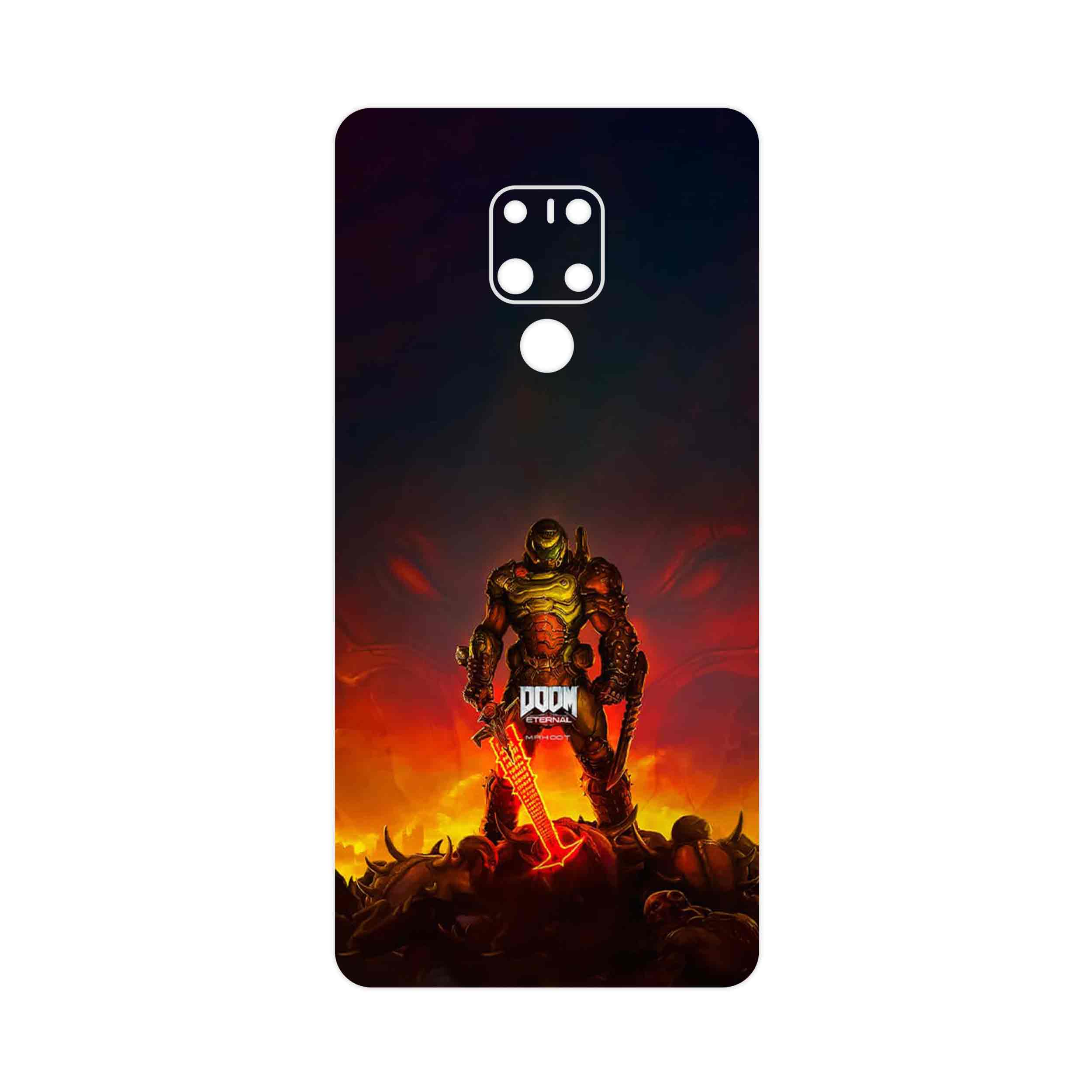 برچسب پوششی ماهوت مدل DOOM Game Series مناسب برای گوشی موبایل هوآوی Mate 20 X
