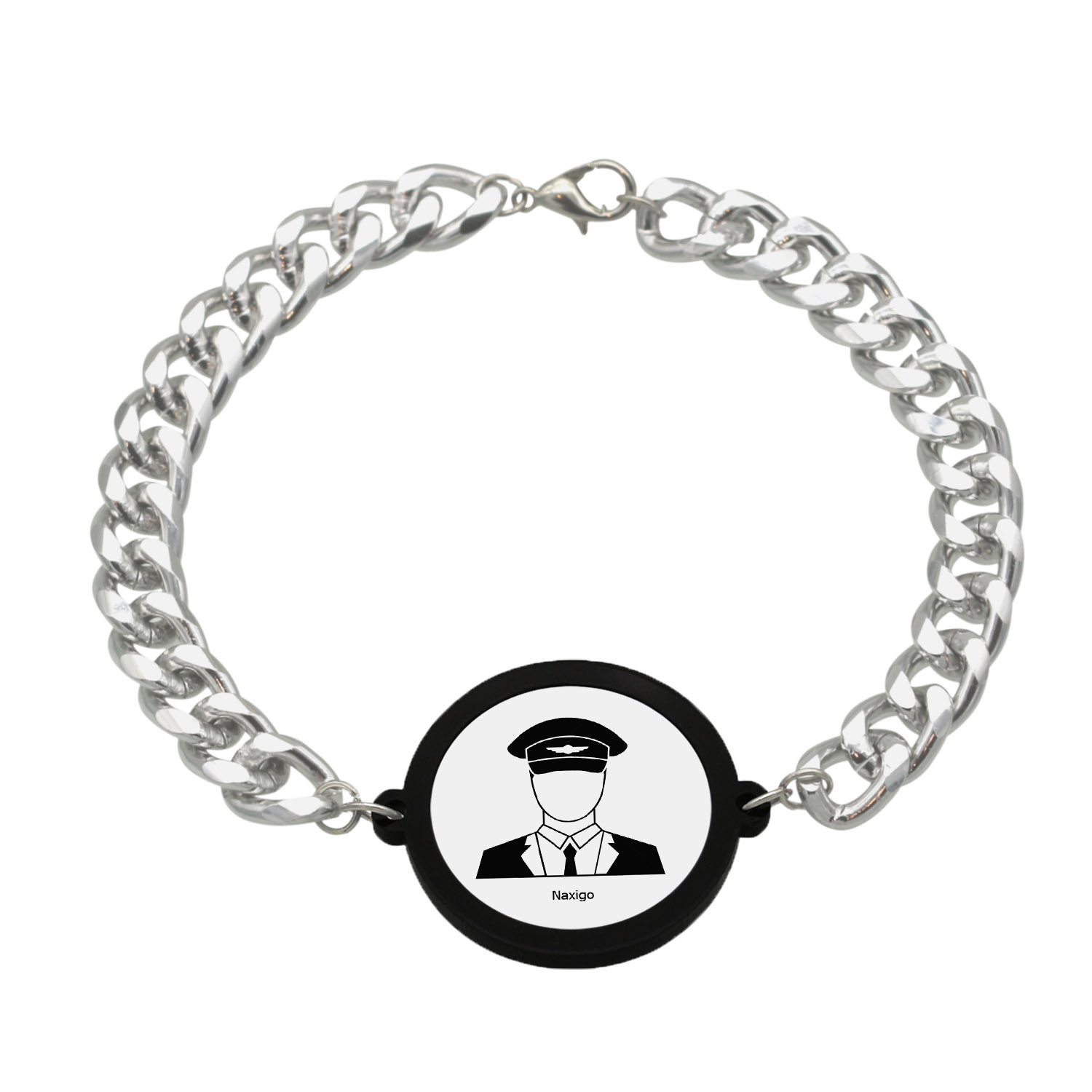 دستبند ناکسیگو مدل خلبانی کد BZ7496