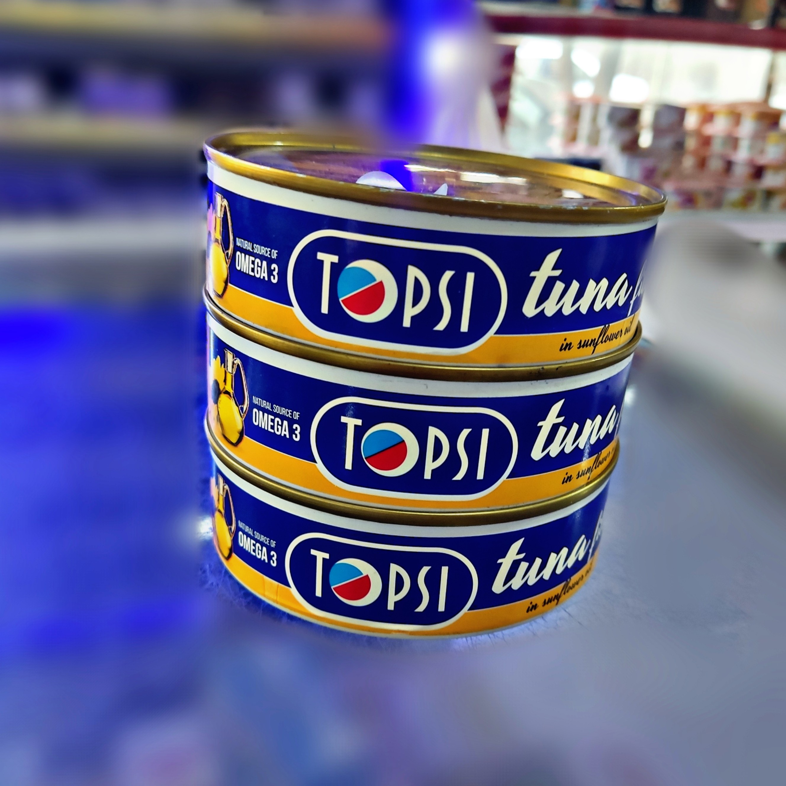 کنسرو فیله ماهی تن در روغن تاپسی 200 گرمی
