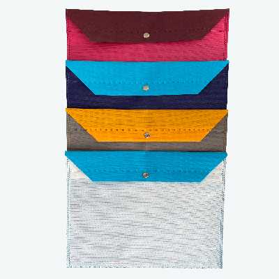 پوشه دکمه دار مدل 01  بسته 4 عددی