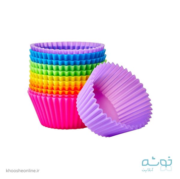 قالب مافین تک نفره رنگی 12 عددی سورناپارت