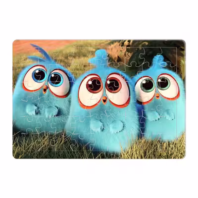 پازل 54 تکه طرح Angry Birds مدل P167