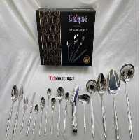 سرویس قاشق چنگال 24 نفره 144 پارچه یونیک دوسال گارانتی