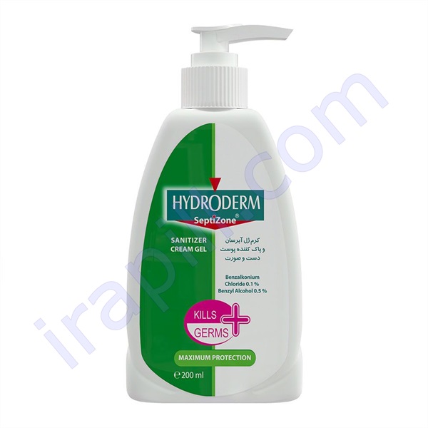 کرم ژل مرطوب‌کننده و ضدعفونی کننده آنتی سپتیک دست و صورت 200 میلی لیتر