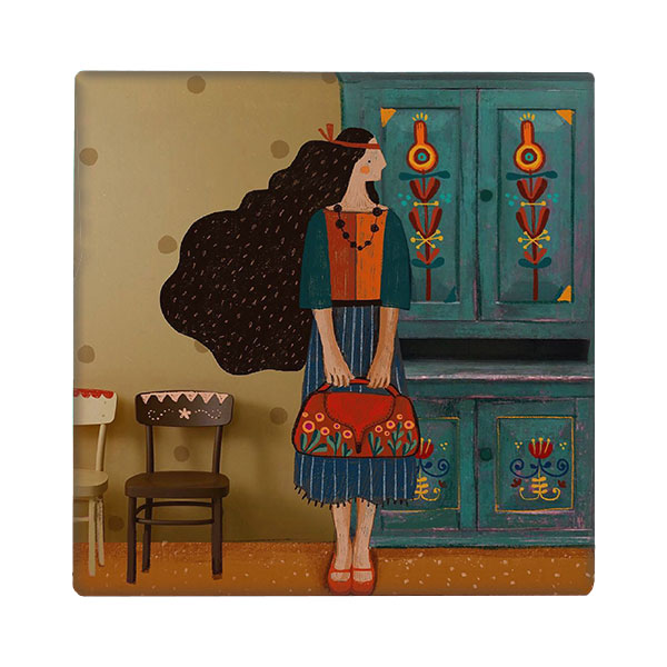 کاشی مدل   آهنربایی کد kam489