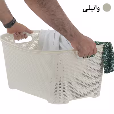 سبد رخت لباس گلد مدل Rose Baran