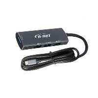 هاب تایپ سی 4 پورت USB3.0 دی نت مدل DT-430