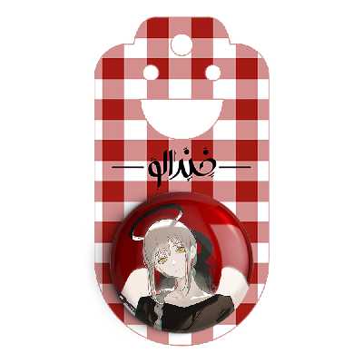 پیکسل خندالو مدل انجل انیمه مرد اره ای کد 22348