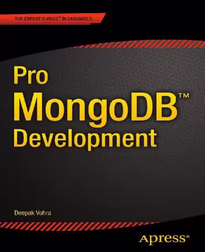 خرید و دانلود نسخه کامل کتاب Pro MongoDB Development