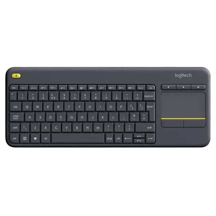 مشخصات، قیمت و خرید کيبورد بی سیم لاجیتک Logitech K400 PLUS Black