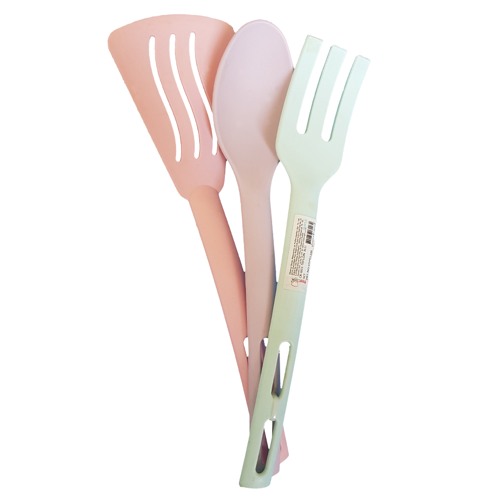 سرویس سه پارچه کفگیر و ملاقه کد764 