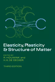 خرید و دانلود نسخه کامل کتاب Elasticity, Plasticity and Structure of Matter (3rd Edition) - pdf