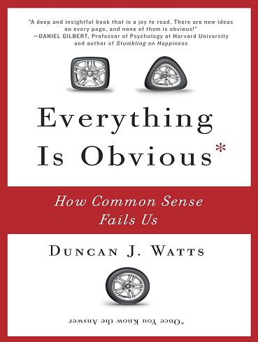 کتاب Everything Is Obvious: How Common Sense Fails Us (متن کامل)