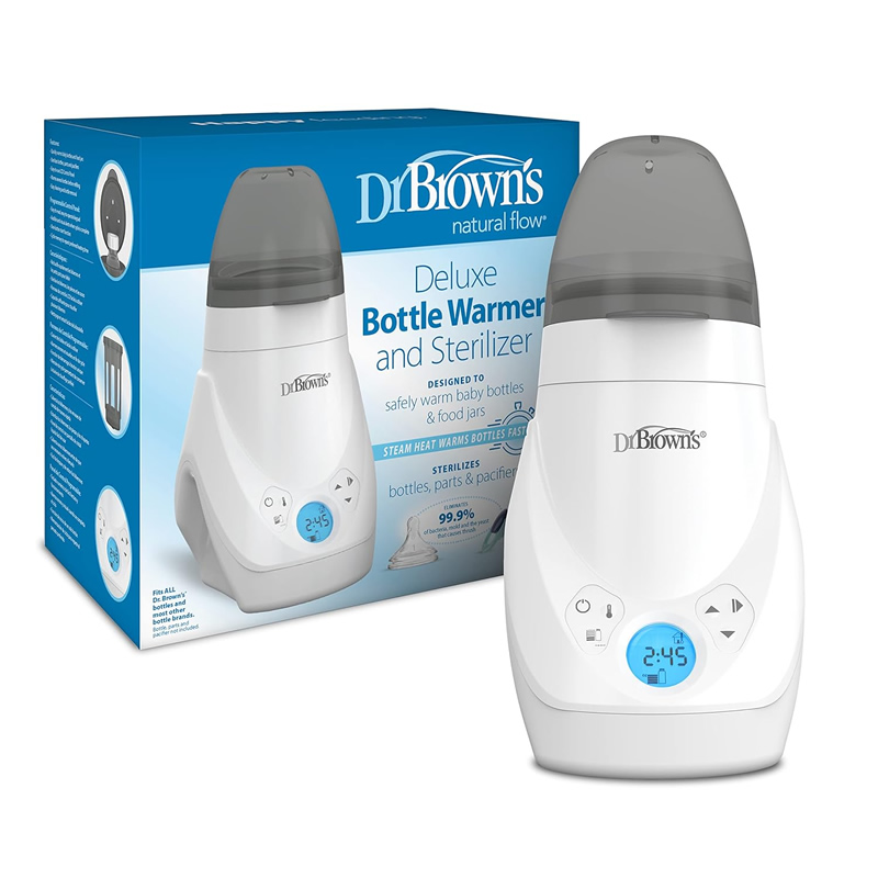 شیر گرم کن و استریل کننده مدل Deluxe دکتر براون Dr Brown’s