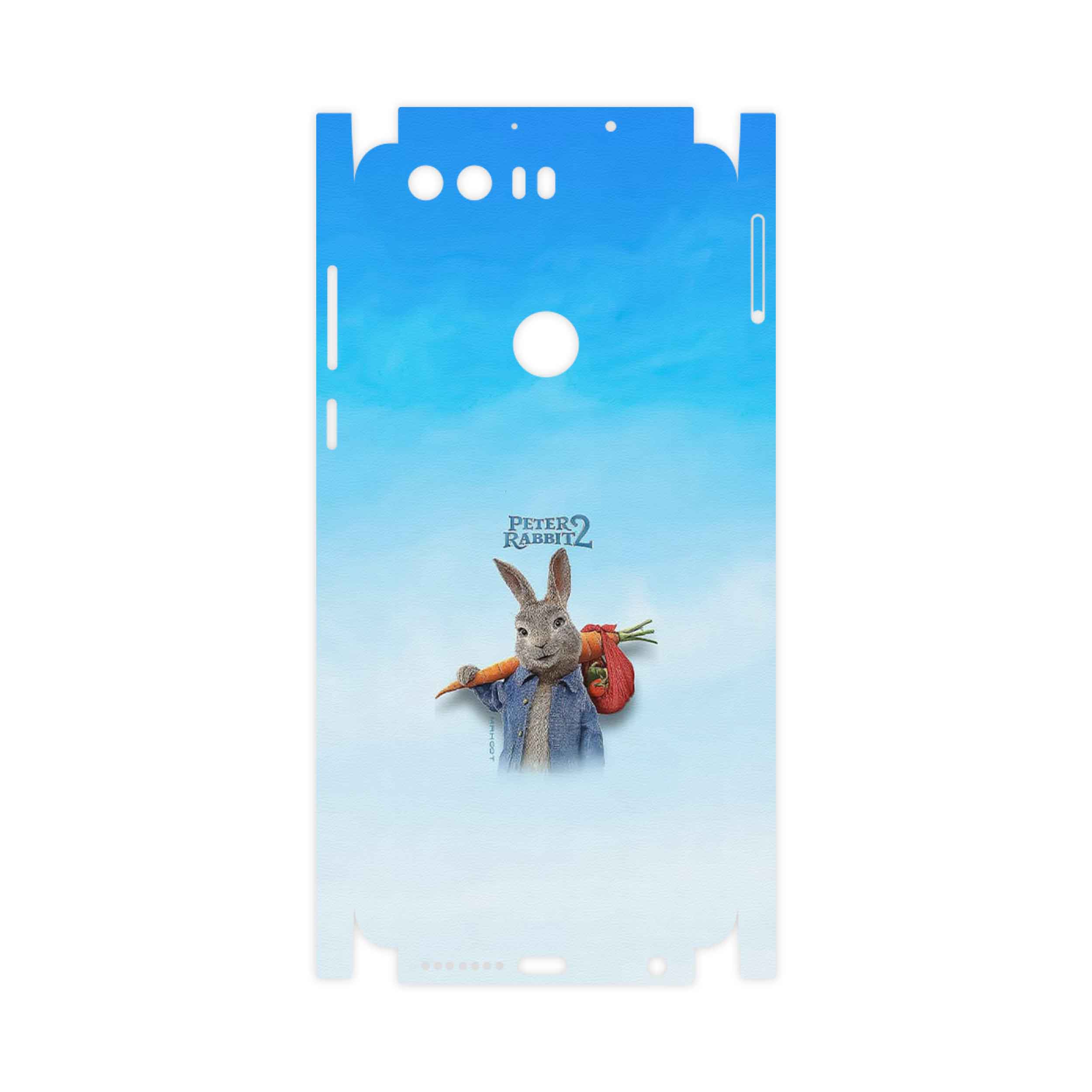 برچسب پوششی ماهوت مدل Peter Rabbit-FullSkin مناسب برای گوشی موبایل آنر 8