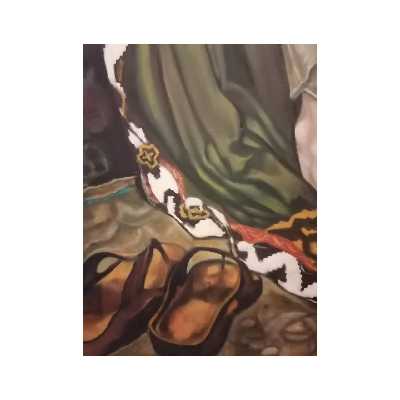 تابلو نقاشی رنگ روغن طرح فال حافظ