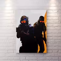 تابلو گیم Counter-Strike 2 با زمینه روشن BAs-9548