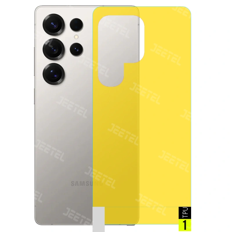 برچسب نانو پشت گوشی Samsung Galaxy S25 Ultra (5G) مدل شفاف آنتی شوک