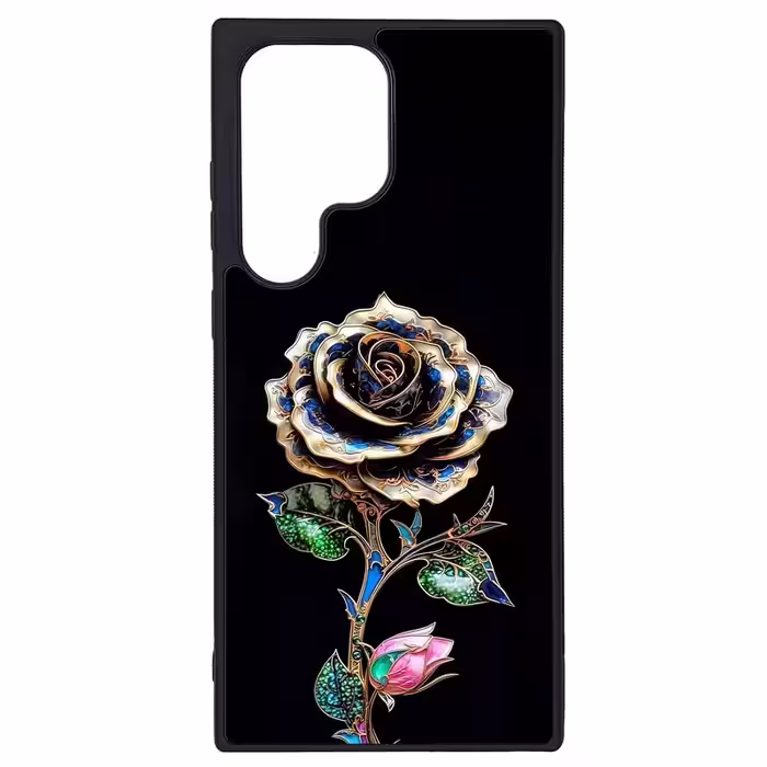 کاور طرح گل کد G-035 مناسب برای گوشی موبایل سامسونگ Galaxy S23 Ultra | دیجی قاب دونی