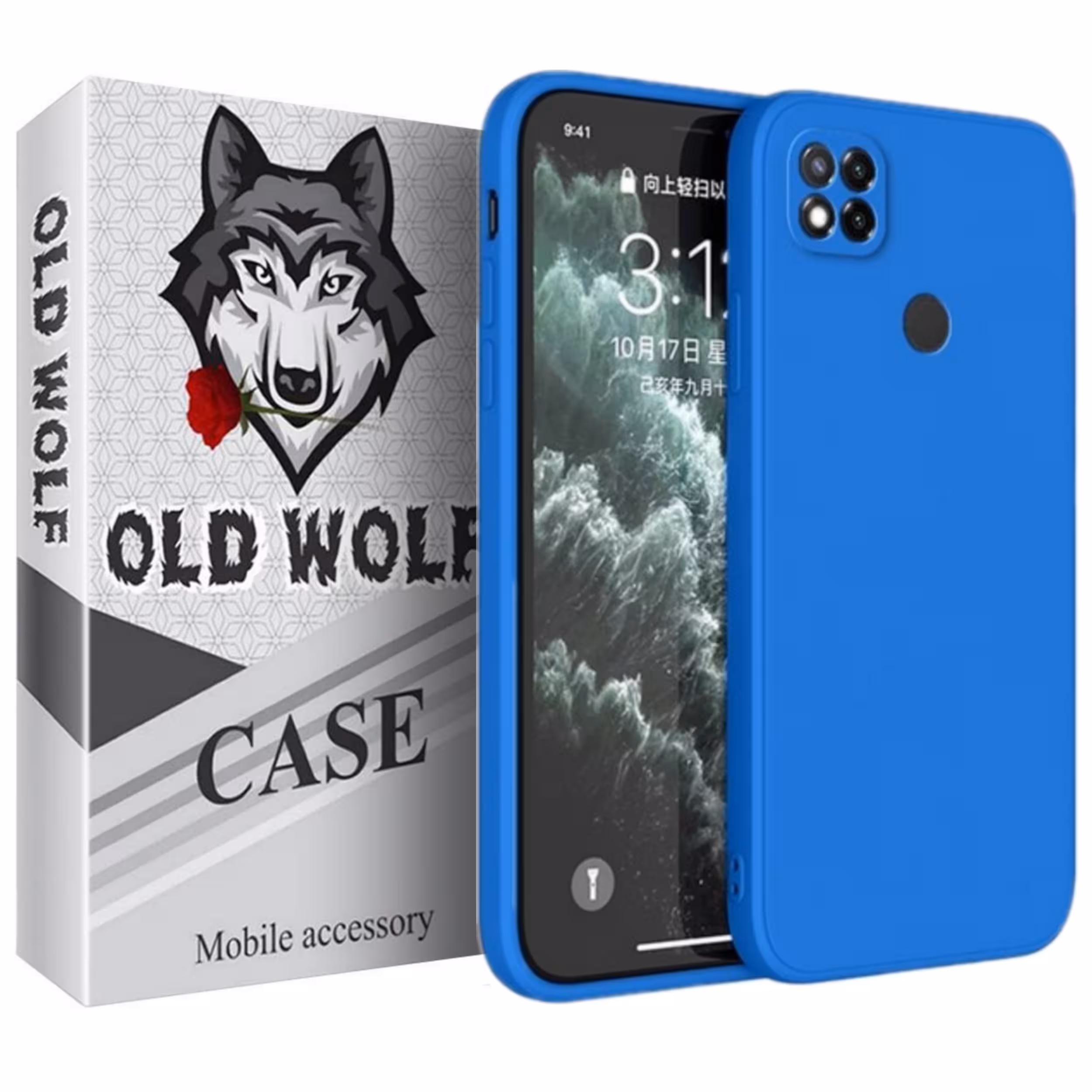 کاور اولد وولف مدل YCADEN مناسب برای گوشی موبایل شیائومی Redmi 10A / Poco C31 / Redmi 9C