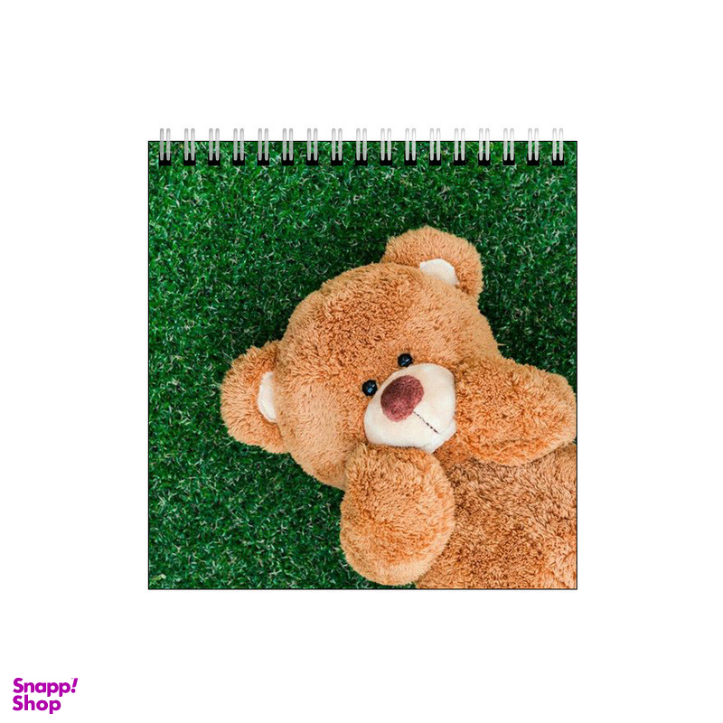 دفتر طراحی بامبیلیپ طرح خرس در چمن کد 2072500