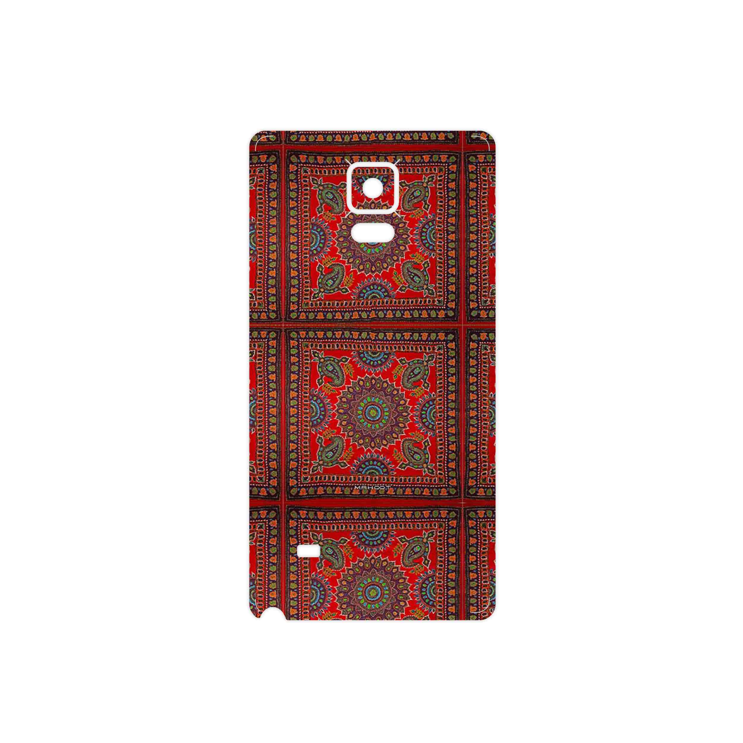 برچسب پوششی ماهوت مدل Embroidered Rug مناسب برای گوشی موبایل سامسونگ Galaxy Note 4