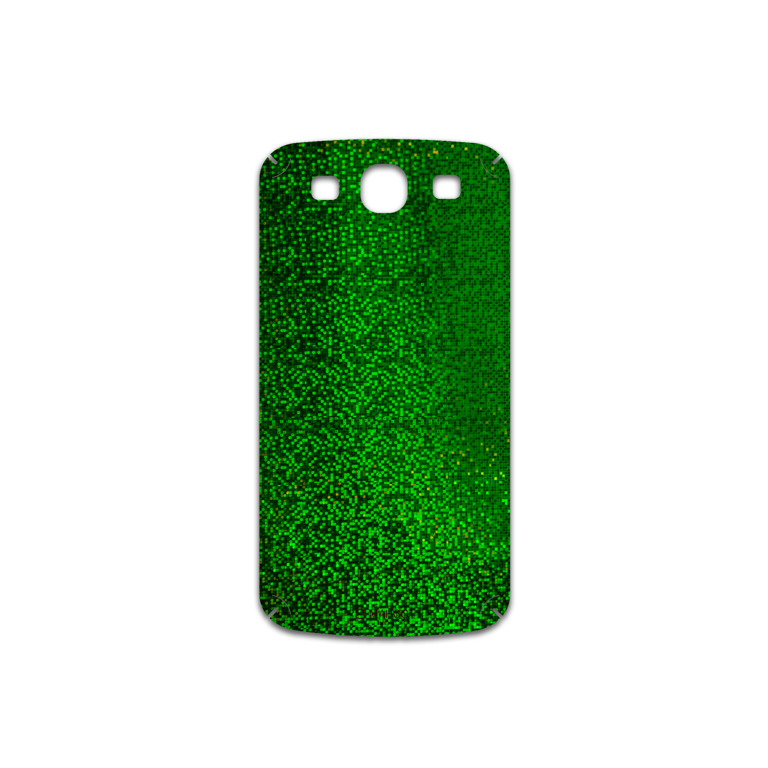 برچسب پوششی ماهوت مدل Green-Holographic مناسب برای گوشی موبایل سامسونگ Galaxy S3 Neo