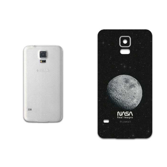 برچسب پوششی ماهوت مدل Moon-By-NASA مناسب برای گوشی موبایل سامسونگ Galaxy S5