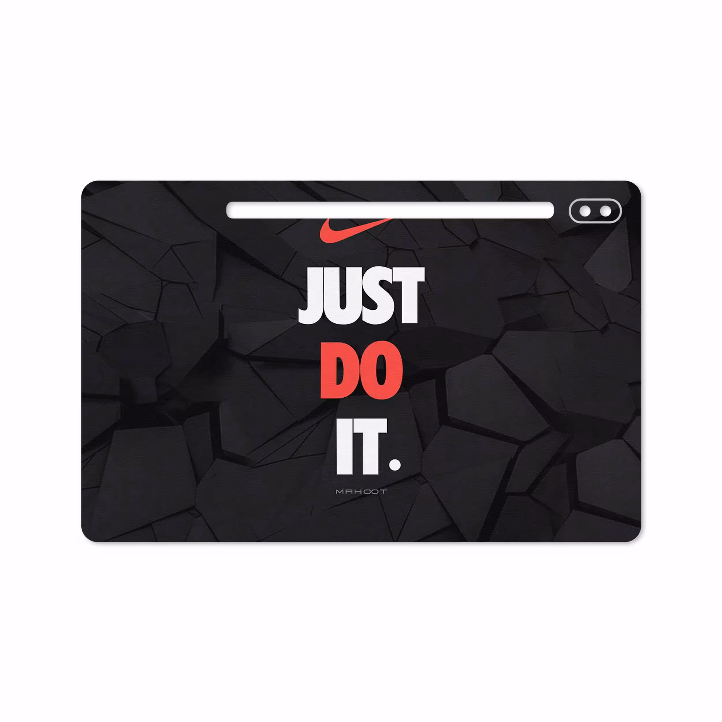 برچسب پوششی ماهوت مدل NIKE-Logo مناسب برای تبلت سامسونگ Galaxy Tab S6 2019 SM-T865