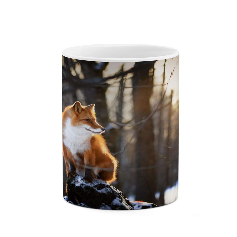 ماگ کاکتی طرح روباه مدل mgs14272