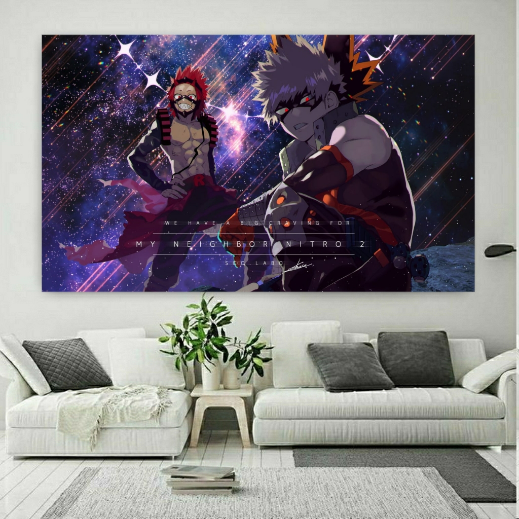 تابلو شاسی طرح انیمه آکادمی قهرمانی من مدل SDT5902