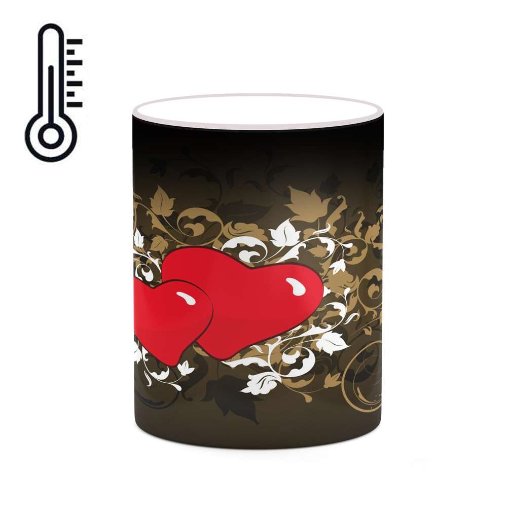 ماگ حرارتی کاکتی طرح Love مدل mgh20666