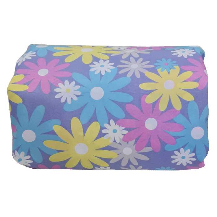 لحاف کرسی سندس مدل رنگارنگ کد F839 سایز 300x300 سانتی متر