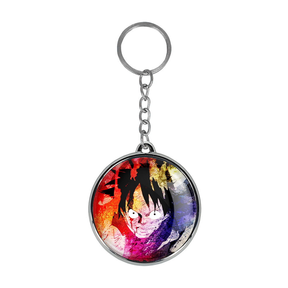 جاکلیدی خندالو طرح تونی تونی چاپر و لوفی انیمه وان پیس مدل دوطرفه کد 1727117264