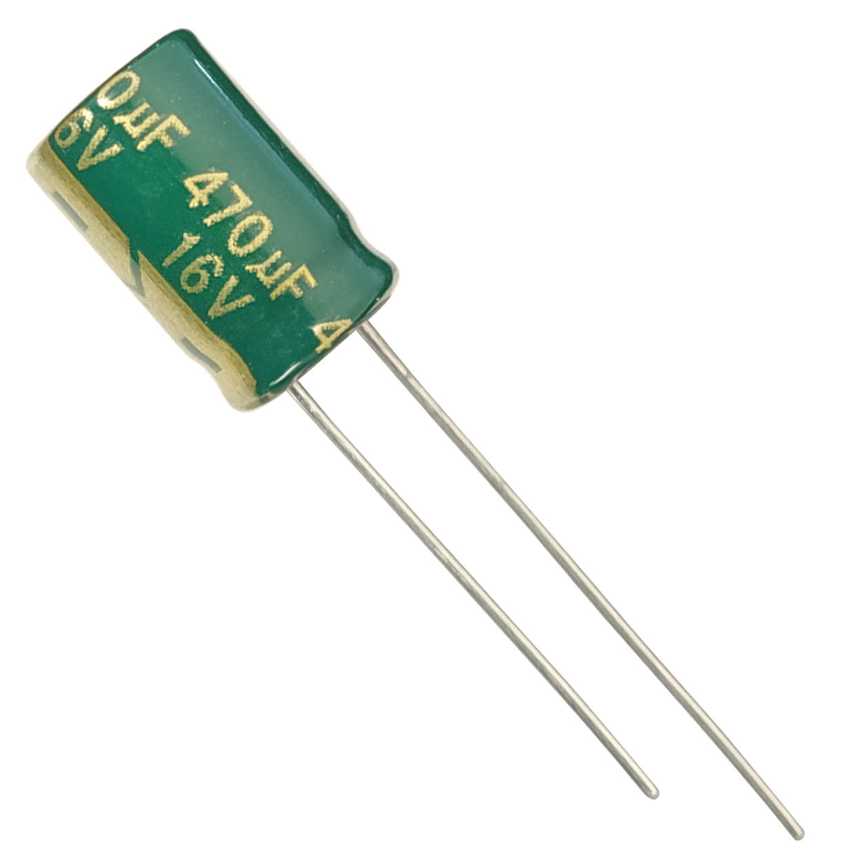 خازن الکترولیت 470 میکروفاراد هنزینگ مدل HX16V بسته 20 عددی