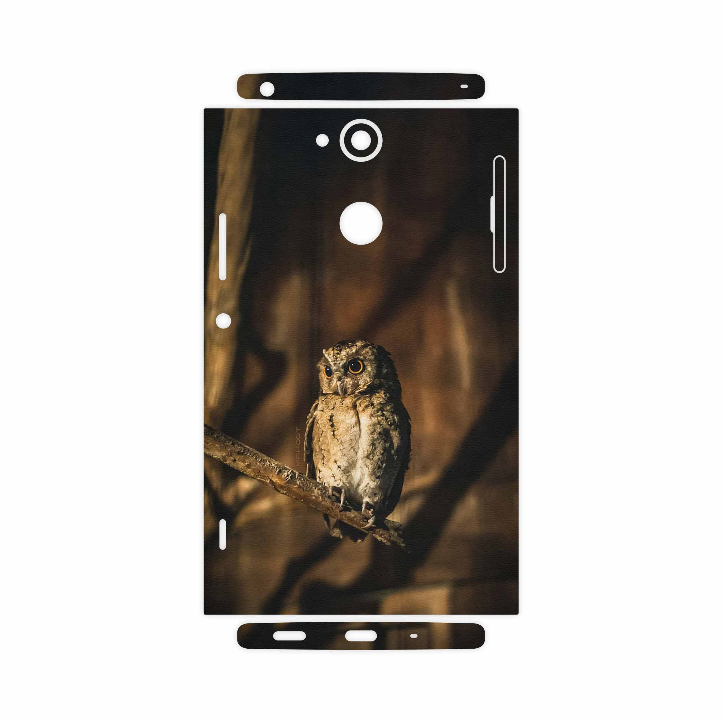 برچسب پوششی ماهوت مدل Owl-FullSkin مناسب برای گوشی موبایل سونی Xperia XA2